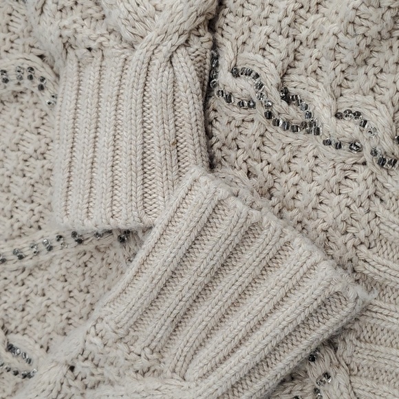 J. Crew Beaded Accent Wool Blend Sweater Small - Picture 12 of 16